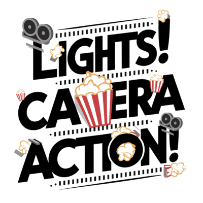 Lights Camera Action Typography (100)