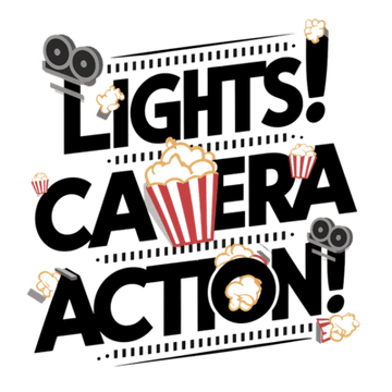 Lights Camera Action Typography (100)