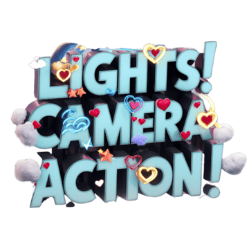 Lights Camera Action Typography (109)