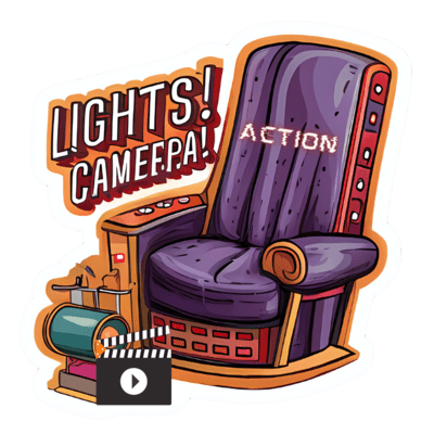 Lights Camera Action Typography (11)