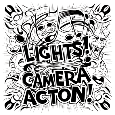 Lights Camera Action Typography (111)