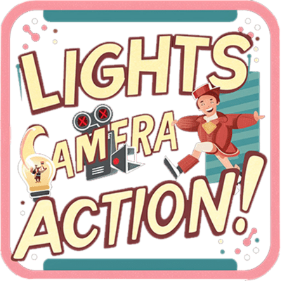 Lights Camera Action Typography (114)