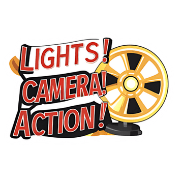 Lights Camera Action Typography (115)