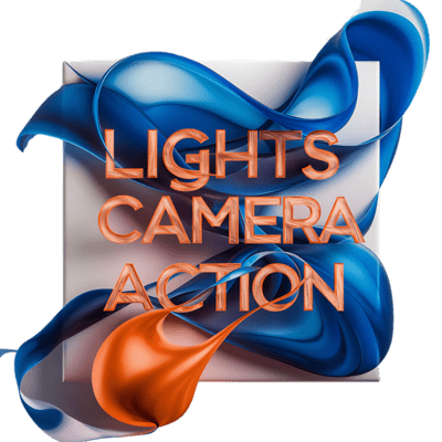 Lights Camera Action Typography (18)