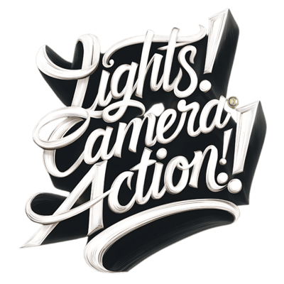 Lights Camera Action Typography (21)