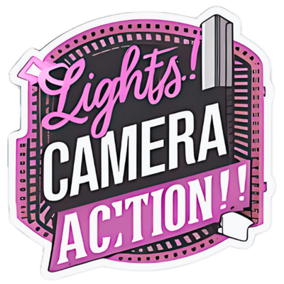 Lights Camera Action Typography (22)