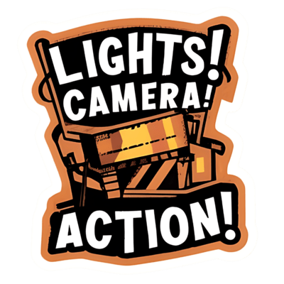 Lights Camera Action Typography (27)