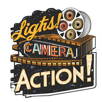 Lights Camera Action Typography (28)