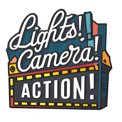 Lights Camera Action Typography (30)