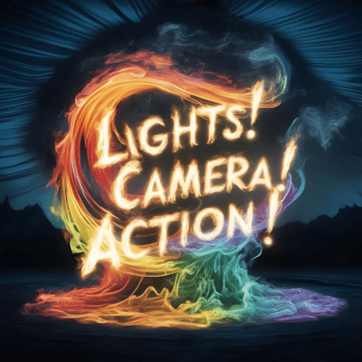 Lights Camera Action Typography (34)