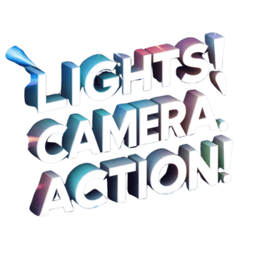 Lights Camera Action Typography (36)