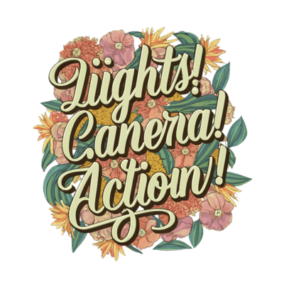 Lights Camera Action Typography (37)