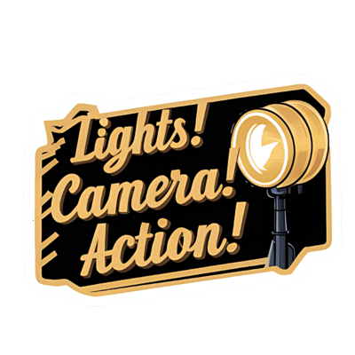 Lights Camera Action Typography (38)