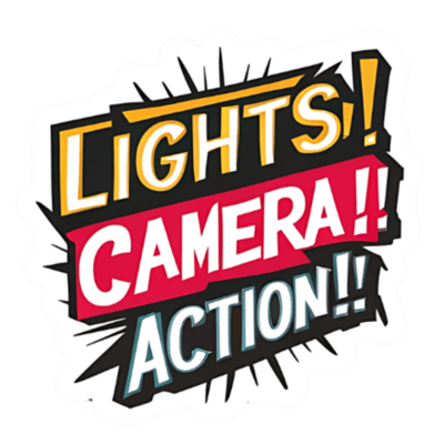 Lights Camera Action Typography (47)