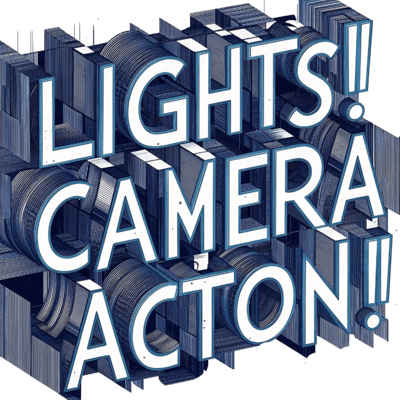 Lights Camera Action Typography (49)