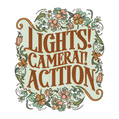 Lights Camera Action Typography (53)