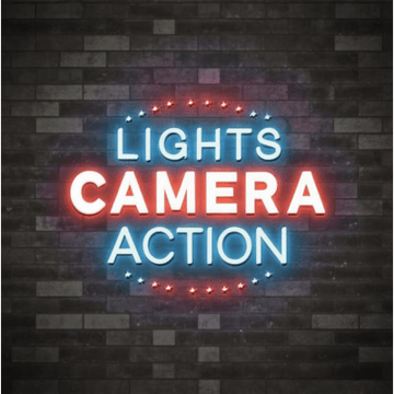 Lights Camera Action Typography (58)