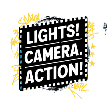 Lights Camera Action Typography (59)