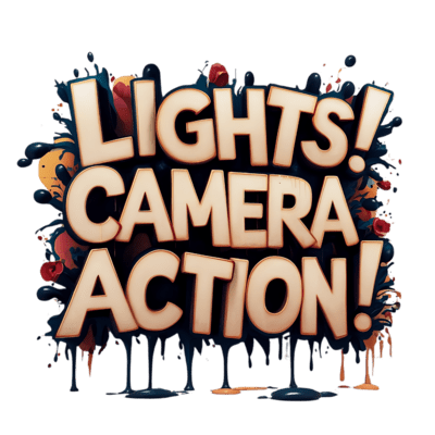 Lights Camera Action Typography (64)