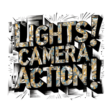 Lights Camera Action Typography (68)