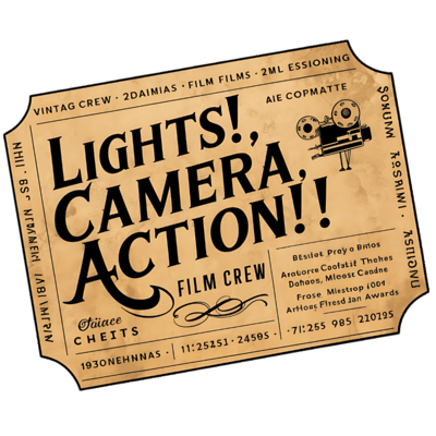 Lights Camera Action Typography (73)