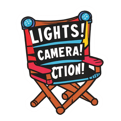 Lights Camera Action Typography (78)