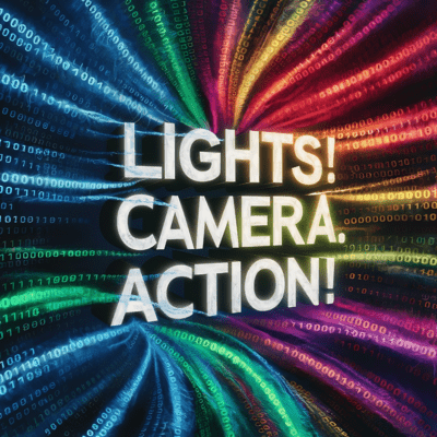 Lights Camera Action Typography (8)