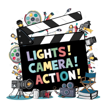 Lights Camera Action Typography (89)