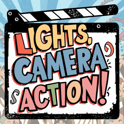 Lights Camera Action Typography (91)