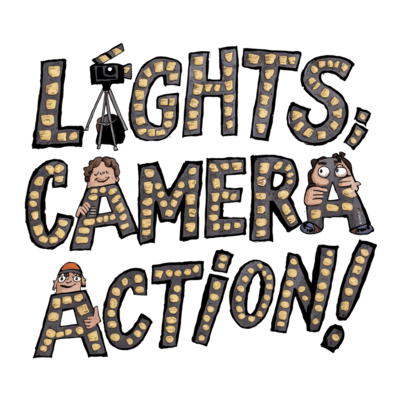 Lights Camera Action Typography (92)