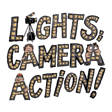 Lights Camera Action Typography (92)