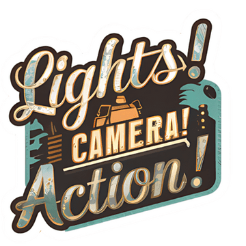 Lights Camera Action Typography (97)