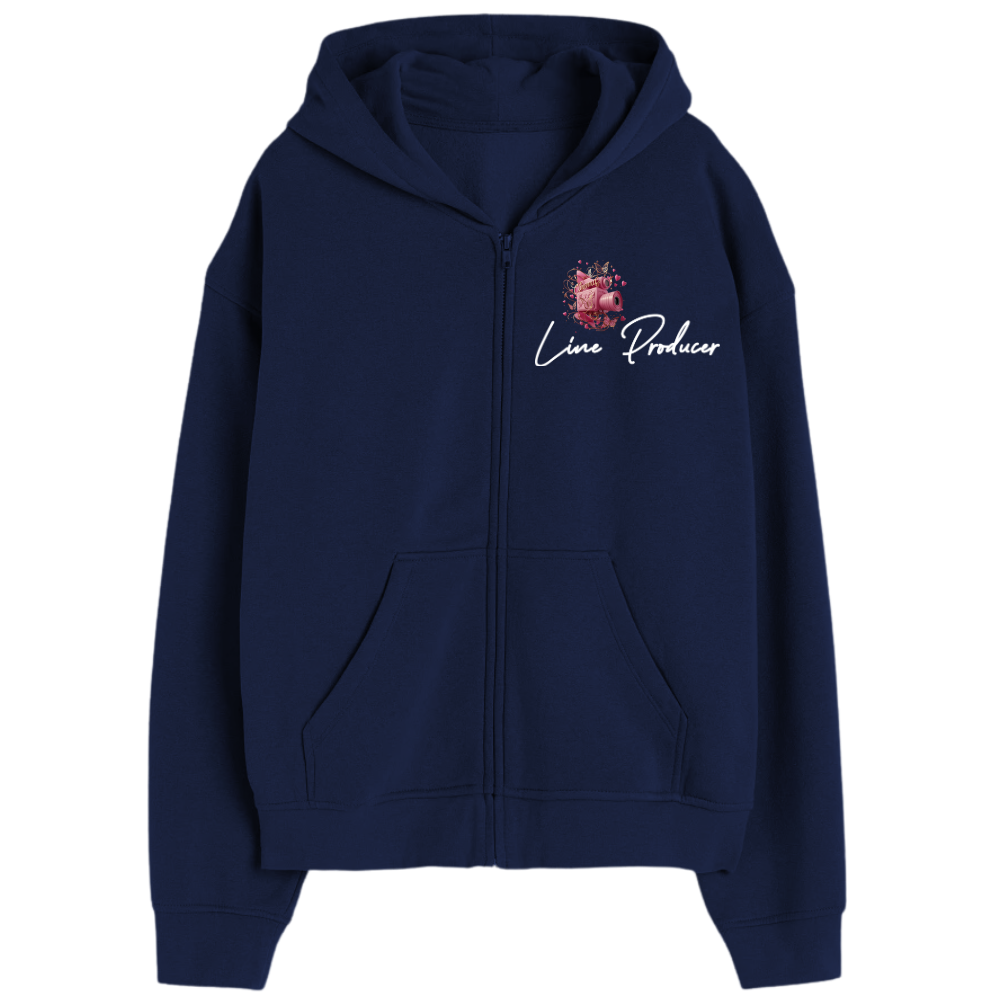 Line Producer Zipper Hoodie Desichalchitra